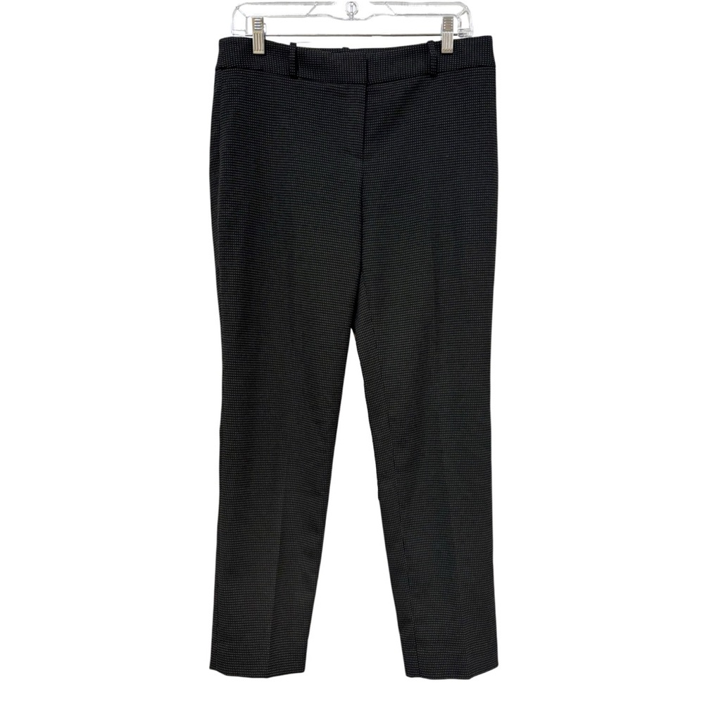 Anne Klein Black Polka Dot Dress Pants Trousers The Director Size 6